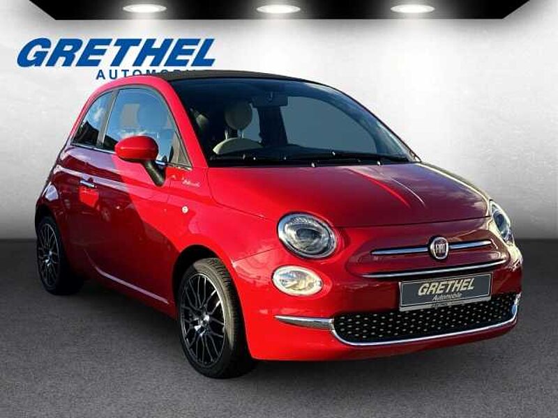 Fiat 500 DolceVita 1.0 Mild Hybrid EU6d Faltdach Apple CarPlay Android Auto DAB SD Temp T