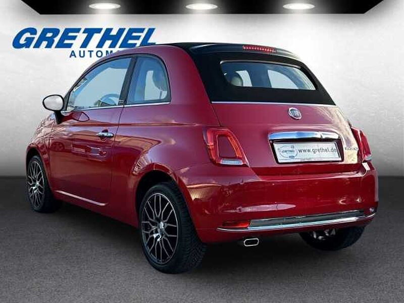 Fiat 500 DolceVita 1.0 Mild Hybrid EU6d Faltdach Apple CarPlay Android Auto DAB SD Temp T