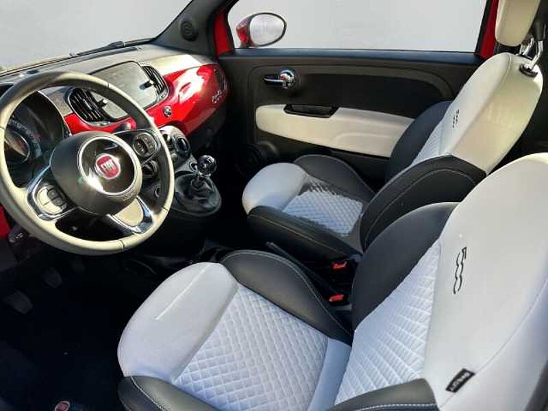 Fiat 500 DolceVita 1.0 Mild Hybrid EU6d Faltdach Apple CarPlay Android Auto DAB SD Temp T